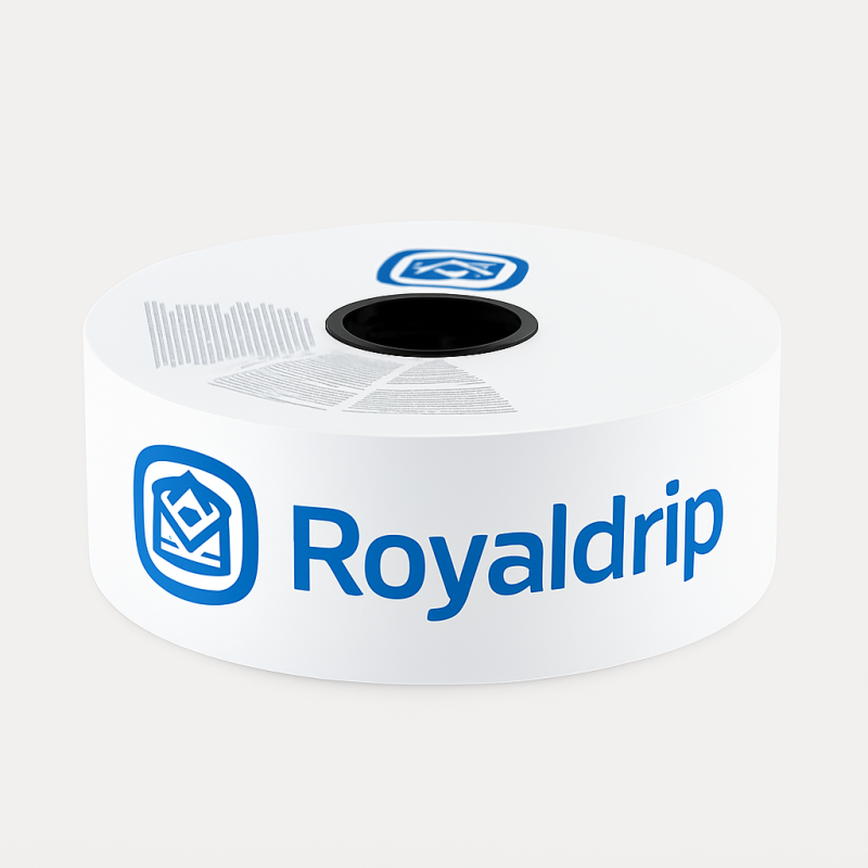 Royal Drip-Flat – Cinta de Goteo con Pastilla Inyectada para Agricultura Profesional